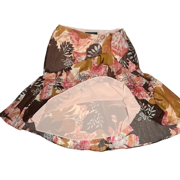 LAFAYETTE 148 NEW YORK Floral Silk Sleeveless Wrap Top And Skirt Size 10… - Picture 13 of 16